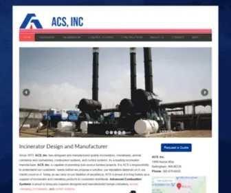 ACS-Acs.com(Incinerators) Screenshot