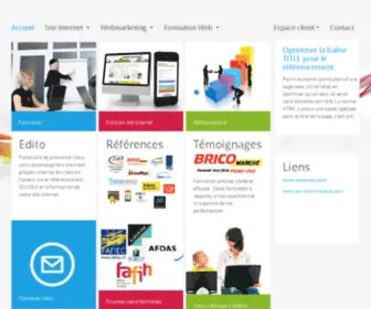 ACS-Interactif.com(Joomla 2.5 community template) Screenshot