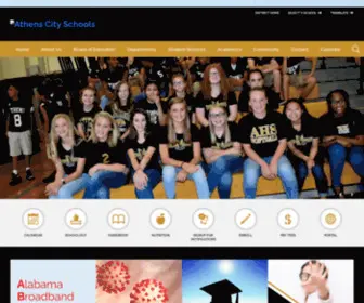 ACS-K12.org(Athens City Schools) Screenshot
