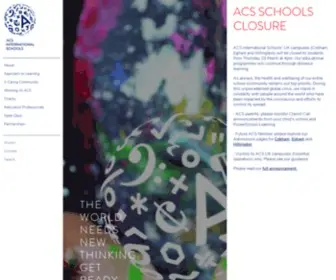 ACS-Schools.com(Cobham, Egham, Hillingdon (Greater London, England) & Doha (Qatar)) Screenshot