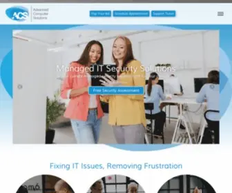 ACS-Service.com(Computer, Cloud IT Support Services &amp; Solutions) Screenshot