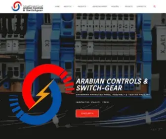 ACS-Switchgear.com(Controls & Switch) Screenshot