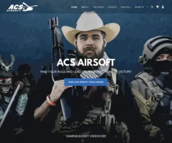 Acsairsoft.net(ACS Airsoft) Screenshot