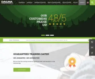 Acsdagma.com.pl(Authorized trainings Microsoft) Screenshot