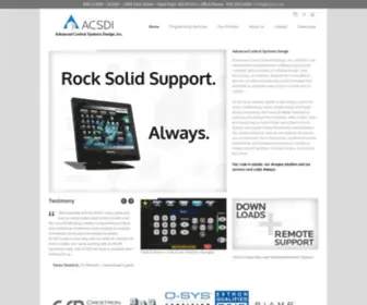 Acsdi.com(Advanced Control Systems Design) Screenshot