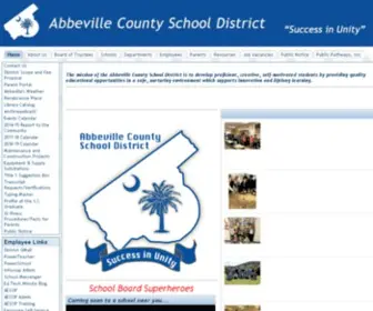 ACSDSC.org(Abbeville County School District) Screenshot