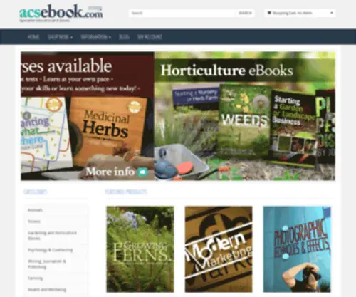 Acsebook.com(ACS Ebooks) Screenshot