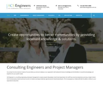 Acsengineers.com.au(ACS Engineers) Screenshot