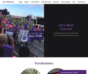 Acsfundraiser.com(American Cancer Society Fundraiser) Screenshot