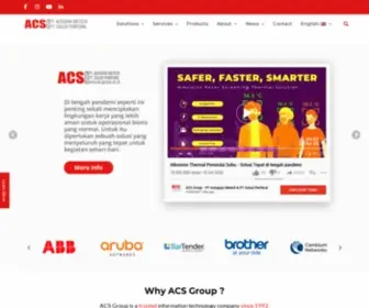 Acsgroup.co.id(ACS Group) Screenshot