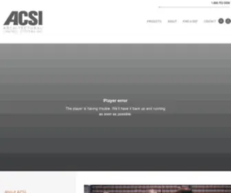 Acsi-INC.com(Home) Screenshot