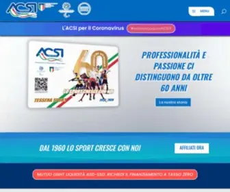 Acsi.it(Associazione di Cultura Sport e Tempo Libero) Screenshot