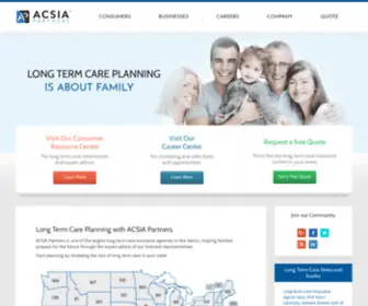 Acsia.com(ACSIA Partners) Screenshot