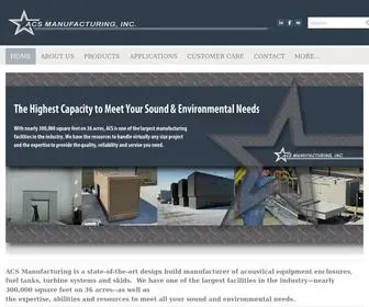 Acsmanufacturing.com(ACS Manufacturing) Screenshot