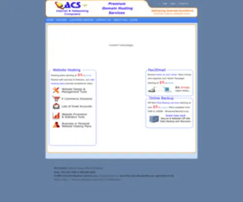 Acsolhosting.com(Acsolhosting) Screenshot