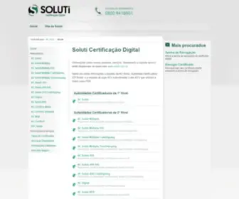 Acsoluti.com.br(Soluti) Screenshot
