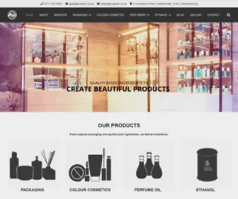 Acspack.co.za(Cosmetic & Custom Packaging Specialists) Screenshot