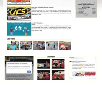 Acspeedway.com(Adams County Speedway Adams County Speedway) Screenshot