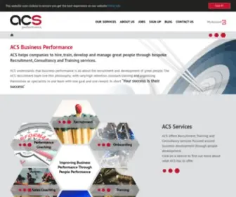 Acsperformance.co.uk(Business Consultancy) Screenshot