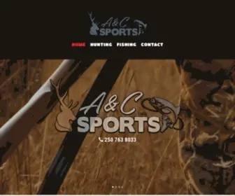 Acsportsltd.ca(A & C Sports) Screenshot