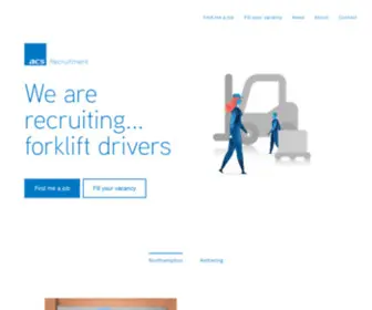 Acsrecruitment.co.uk(ACS Recruitment) Screenshot