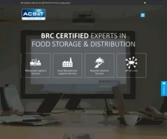 ACST.co.uk(ACS&T Logistics) Screenshot