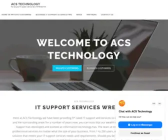 Acstechnology.co.uk(IT Support for Home and BusinessHome) Screenshot