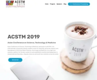 ACSTM.org(ACSTM 2021) Screenshot