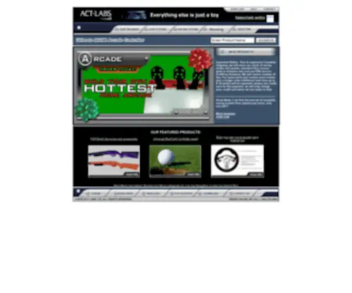 ACT-Labs.com(ACT LABS Home Arcade Controller) Screenshot