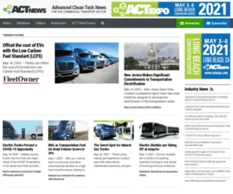 ACT-News.com(Advanced Clean Tech (ACT)) Screenshot
