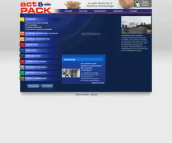 ACT-Pack.com(Machine Emballage) Screenshot