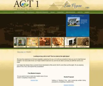 ACT1Realtyinc.com(Henderson Real Estate) Screenshot