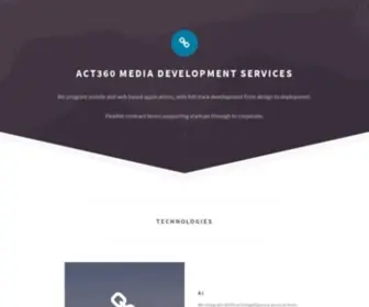 ACT360.com(ACT360 Media Development Services) Screenshot