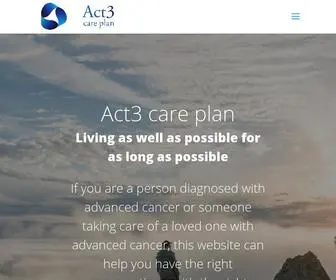 ACT3Careplan.org(Act3careplan) Screenshot