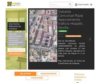 Actcon.es(Subastas y ventas) Screenshot