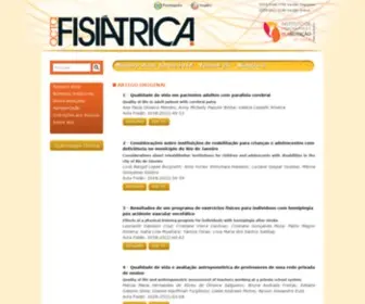 Actafisiatrica.org.br(Revista) Screenshot