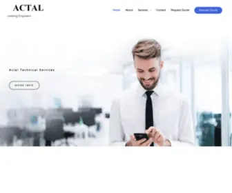 Actaltech.com(Leading Engineers) Screenshot