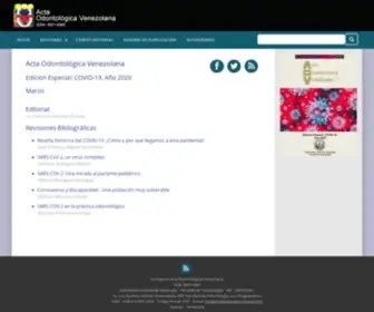 Actaodontologica.com(Acta) Screenshot