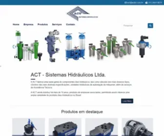 ACTBR.com.br(Componentes hidráulicos) Screenshot