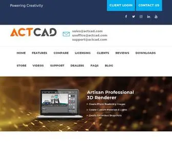 Actcad.com(ActCAD IntelliCAD Software) Screenshot