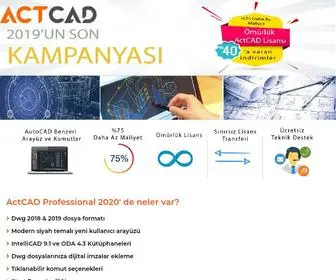 Actcadturkiye.com(CAD Programı) Screenshot