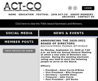 Actco.ca(ACT-CO) Screenshot