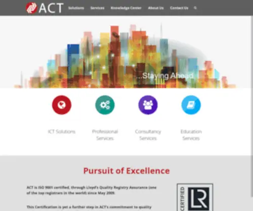 ACT.com.lb(ACT Website) Screenshot