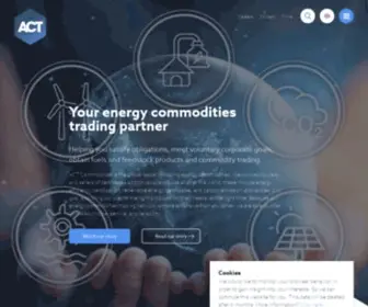 Actcommodities.com(ACT Commodities) Screenshot