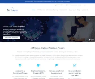 Actcuriouseap.com.au(Employee Assistance Program) Screenshot