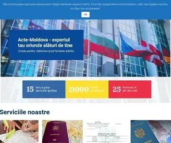 Acte-Moldova.com(Acte de stare civila) Screenshot