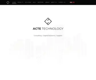 Acte-Solutions.com(Acte Solutions) Screenshot