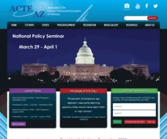 Acteaz.org(Association for Career Technical Education) Screenshot