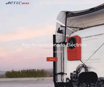 Actecmax.com.ar(Aire Acondicionado Eléctrico para vehículos) Screenshot