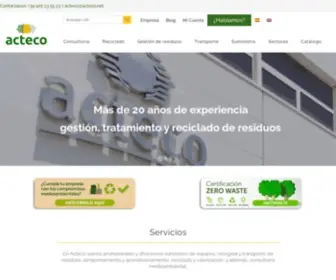 Acteco.es(Gestión) Screenshot